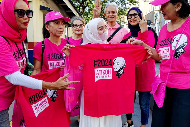 Aksi Relawan Ganjar-Mahfud, PINK Movement Mendorong Partisipasi Pemilih Perempuan - Bagian 1