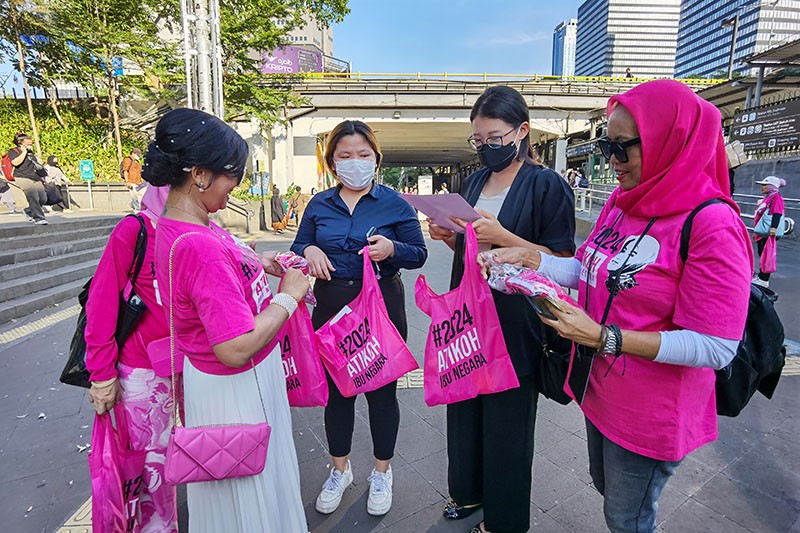 Aksi Relawan Ganjar-Mahfud, PINK Movement Mendorong Partisipasi Pemilih Perempuan - Bagian 2