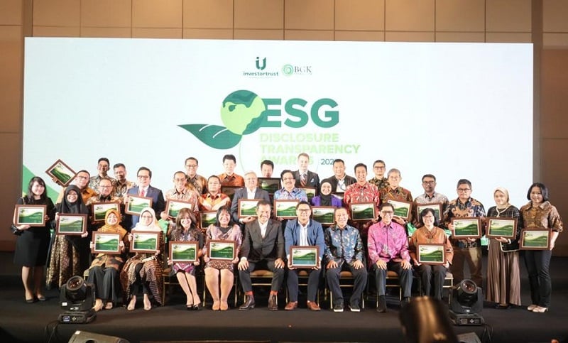 AP1 Berhasil Raih Predikat Leadership A dalam ESG Disclosure Transparency Awards 2023
