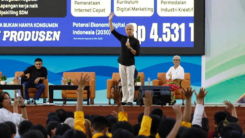 title Kata Mahasiswa Kupang soal Ganjar Pranowo usai Ikuti Kuliah Kebangsaan: Pemimpin Solutif Kata Mahasiswa Kupang soal Ganjar Pranowo usai Ikuti Kuliah Kebangsaan: Pemimpin Solutif