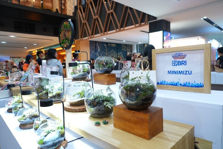 Perluas Pemasaran, 136 UMKM Mitra Binaan BRI Meriahkan Bazar di Sarinah