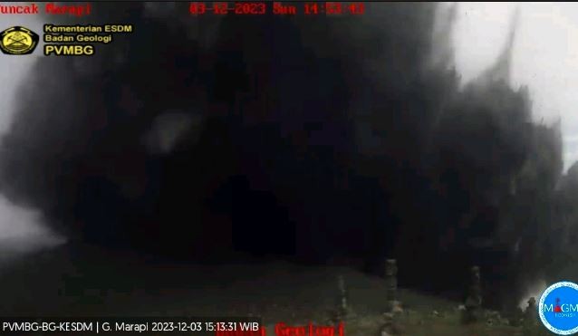 Sejarah Letusan Gunung Marapi di Sumbar yang Kembali Erupsi Disertai Dentuman