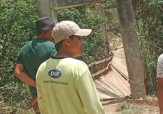 2 Pekerja Perbaikan Jembatan Gantung di Kolaka Timur Tewas, 8 Luka Parah
