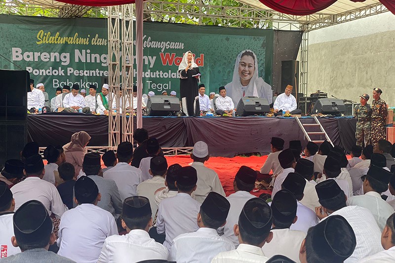Yenny Wahid Targetkan Ganjar-Mahfud Menang di Tegal - Bagian 1
