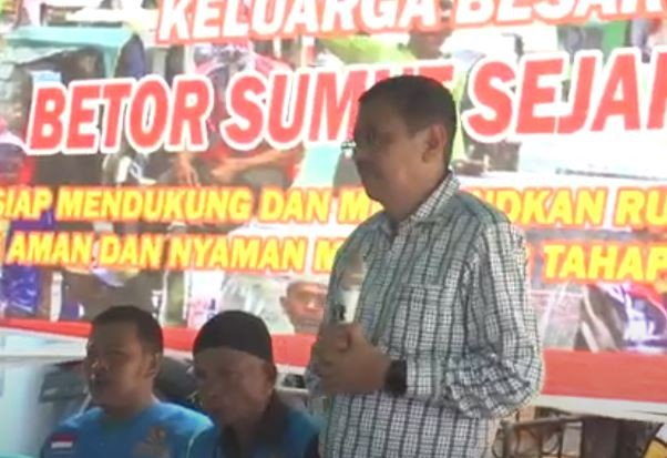 Caleg Partai Perindo Tengku Erry Sambangi Komunitas Betor Sumut Sejahtera di Deliserdang