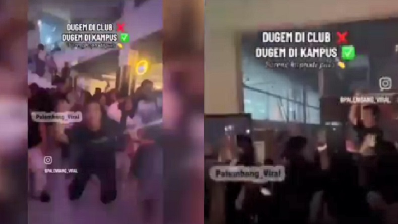 Viral Video Dugaan Pesta Dugem di Kampus Palembang,  Ini Faktanya
