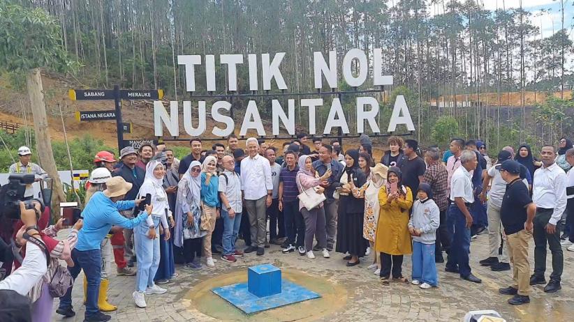 Ganjar Pranowo Capres Pertama Sambangi IKN, Komitmen Lanjutkan Pembangunan - Bagian 1