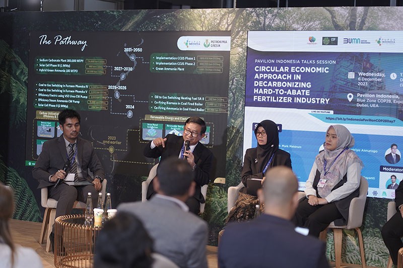 Pemaparan Strategi Nyata Perusahaan Menuju Green Industry di COP28 Dubai - Bagian 1