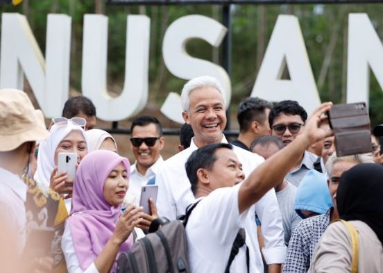 Jadi Capres Pertama Kunjungi IKN, Ganjar Sebut Bentuk Keseriusan Lanjutkan Pemindahan Ibu Kota