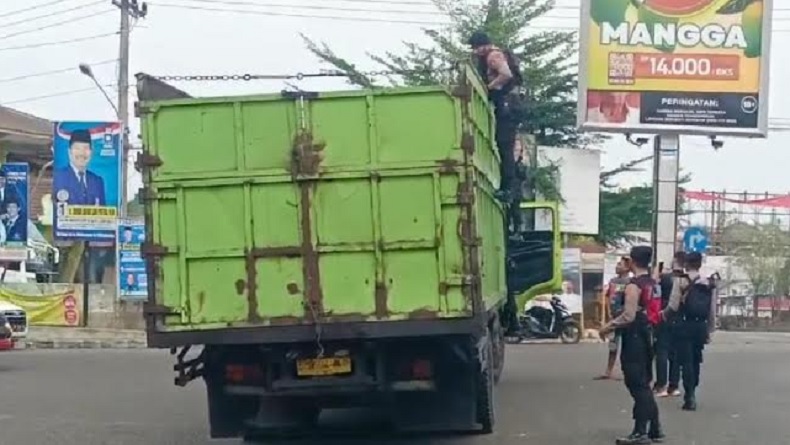 Buru Tahanan Narkoba Kelas Kakap Kabur, Polres Lampung Utara Razia Kendaraan