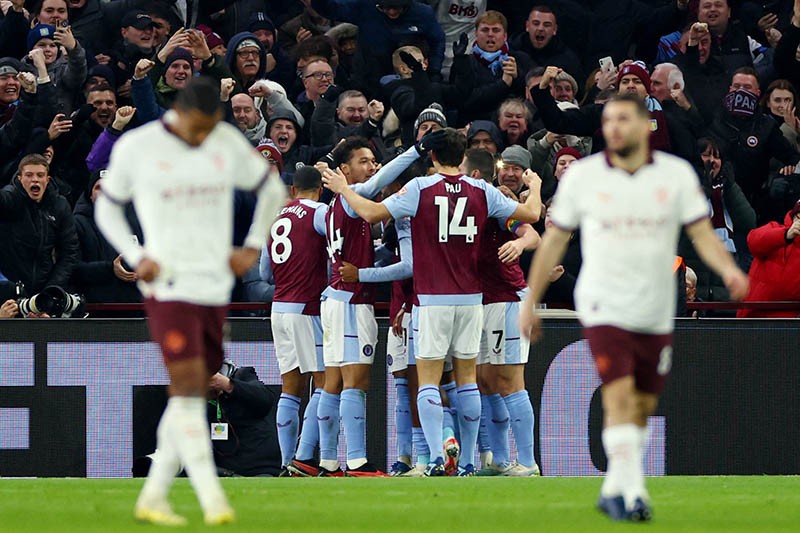 Ekspresi Pemain Manchester City Tertunduk Turun ke Posisi 4 Liga Inggris - Bagian 4