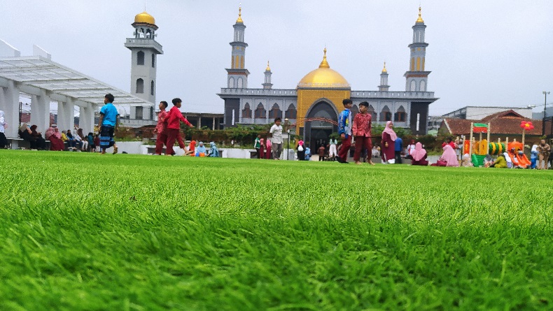 Alun-alun Lembang KBB Dibuka untuk Umum Usai Direvitalisasi, Ini Wajah Barunya
