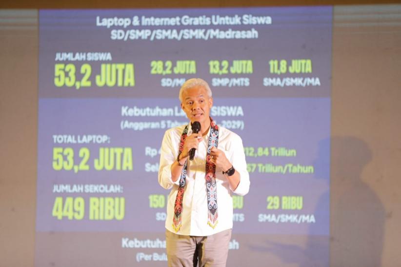 Ganjar Pranowo Siap Hadirkan Internet Gratis, Cepat dan Merata untuk Anak Sekolah - Bagian 2