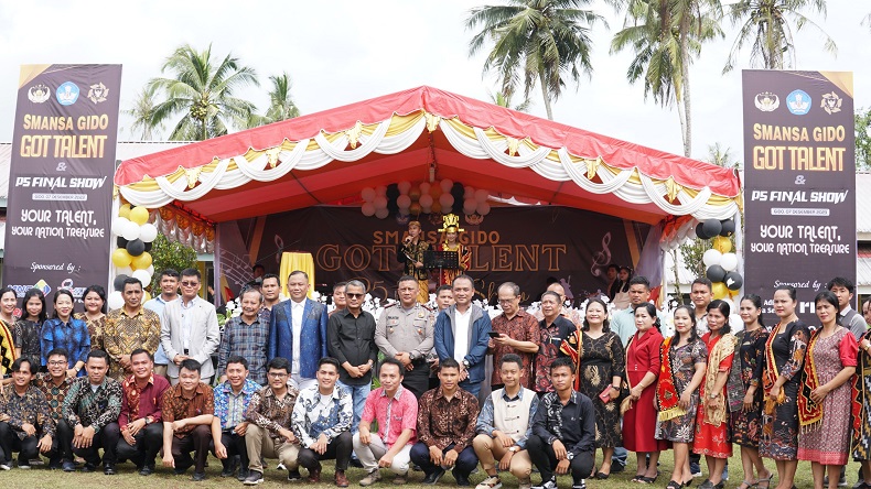 Bupati Nias Yaatulo Gulo Hadiri Puncak Smansa Gido Got Talent dan P5 Final Show