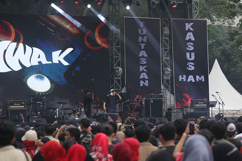 Panggung Rakyat Bongkar Suarakan Desakan Penyelesaian Kasus Pelanggaran HAM - Bagian 3