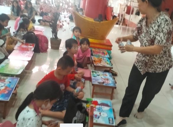 Caleg Perindo Harryanto Aryodiguno Berjanji Genjot Pendidikan di Pemangkat