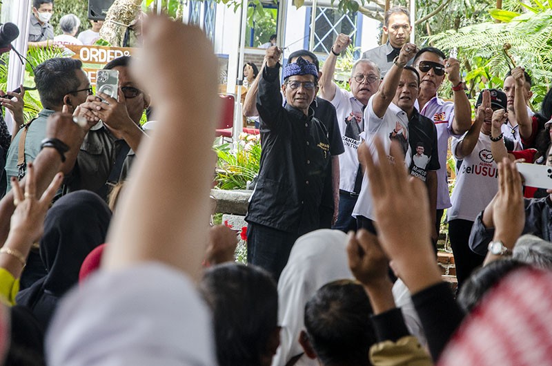 Mahfud MD Temui Warga Bandung Barat, Dengar Aspirasi Petani hingga Milenial  - Bagian 1