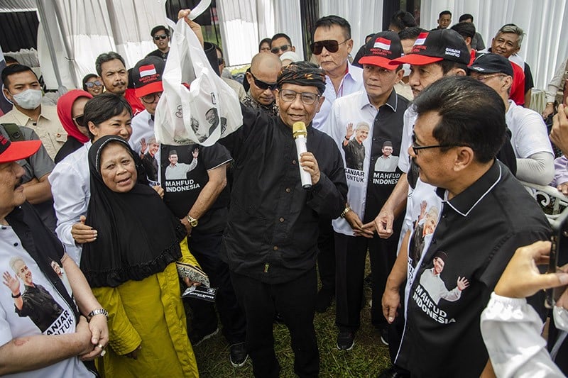 Mahfud MD Temui Warga Bandung Barat, Dengar Aspirasi Petani hingga Milenial  - Bagian 3