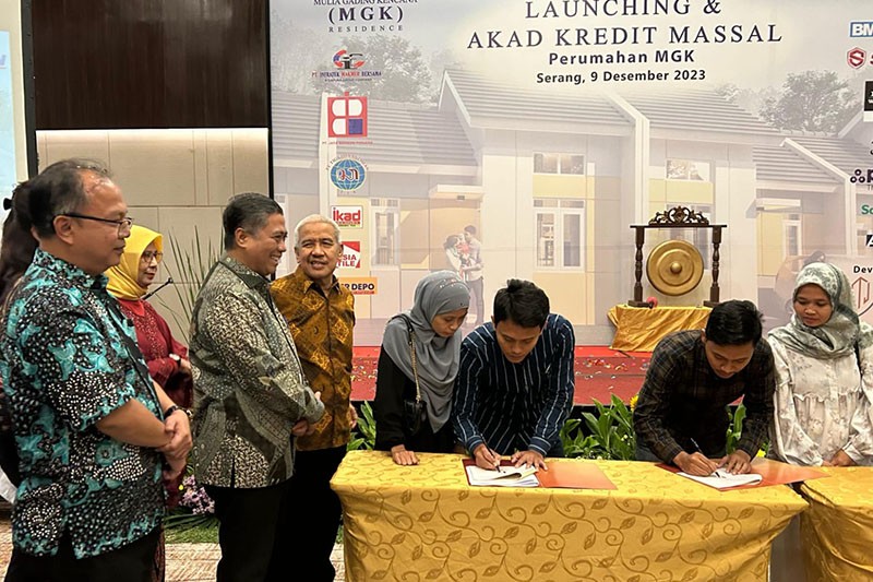 Akad Kredit Massal KPR Bank BTN Sampai ke Serang - Bagian 3