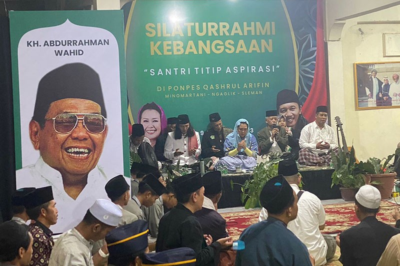 Yenny Wahid Silaturahmi ke Ponpes Qashrul Arifin Serap Aspirasi Santri untuk Ganjar-Mahfud - Bagian 2