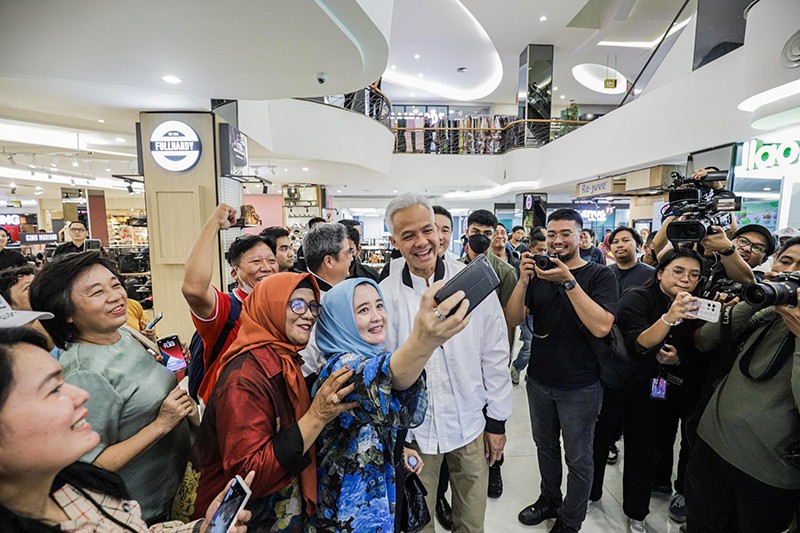 Peluncuran Official Merchandise Ganjar-Mahfud di FX Sudirman - Bagian 2