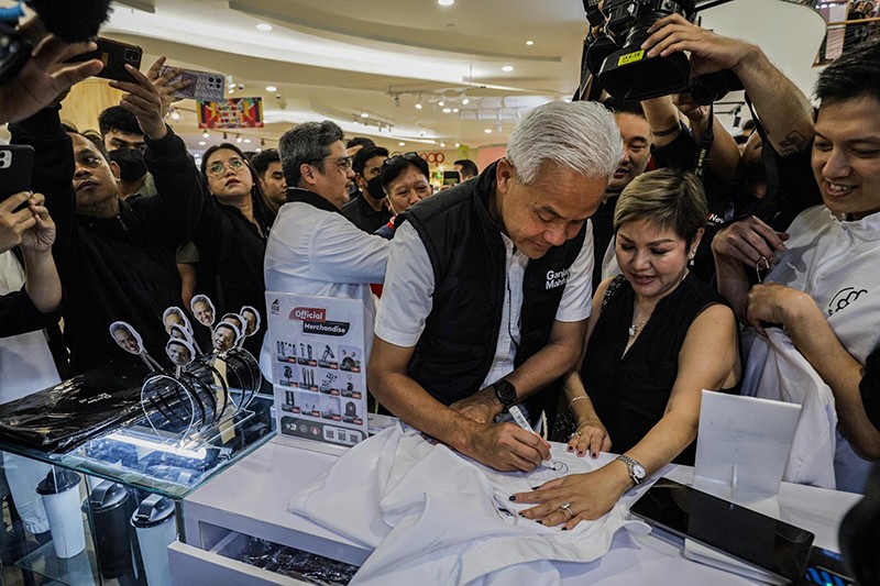 Peluncuran Official Merchandise Ganjar-Mahfud di FX Sudirman - Bagian 1