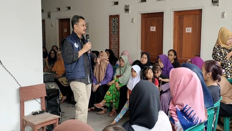 Waketum dan Caleg Partai Perindo Sambangi Ratusan Warga Kota Cimahi