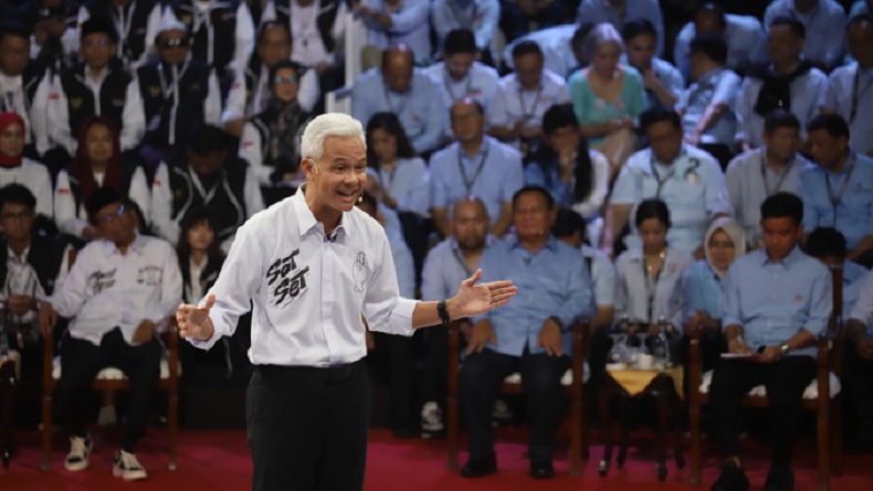 Ekspresi 3 Capres Debat Perdana - Bagian 4