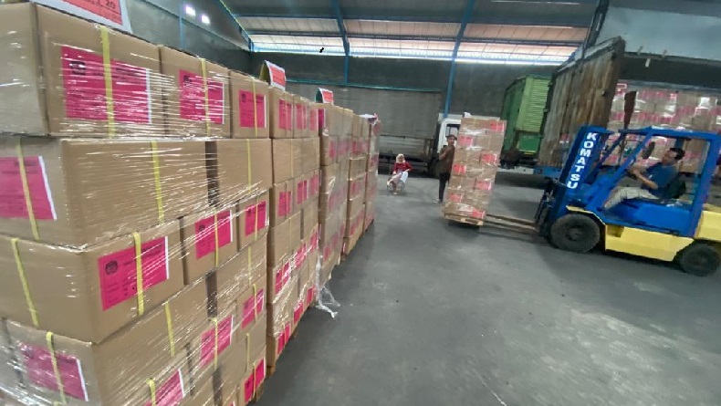 Antisipasi Cuaca Buruk saat Pendistribusian Logistik Pemilu 2024, KPU KBB Koordinasi dengan BMKG