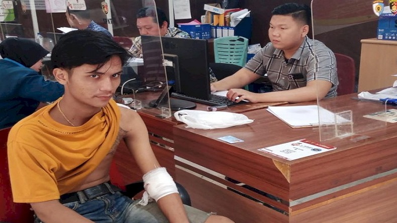 Sempat Cekcok, Pemuda di Palembang Dibacok Teman saat Nongkrong