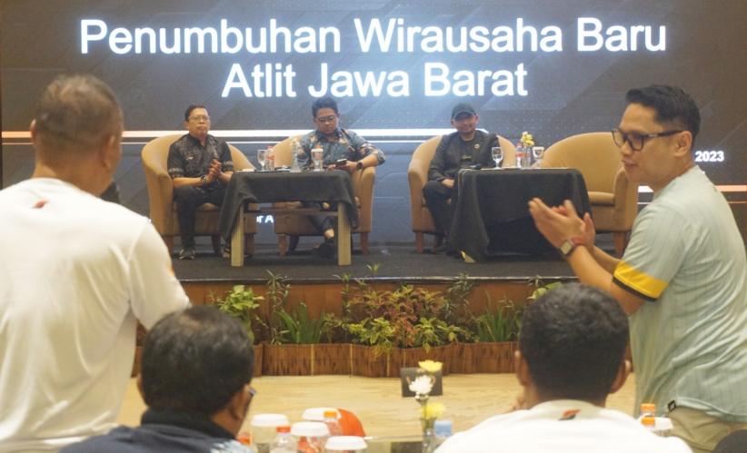 KONI Jawa Barat Berikan Bekal Ilmu Kewirausahaan kepada Atlet Berprestasi - Bagian 1