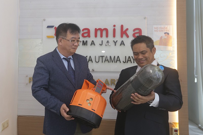 Kerja Sama Perusahaan Indonesia dan Korsel Kembangkan Tabung Gas Komposit  - Bagian 3