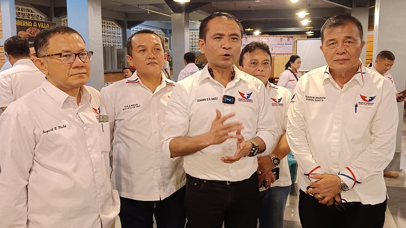 Konsolidasi DPW Perindo Sumut di Nias, Leader DS Daeli Tegaskan Saksi di TPS Sangat Penting