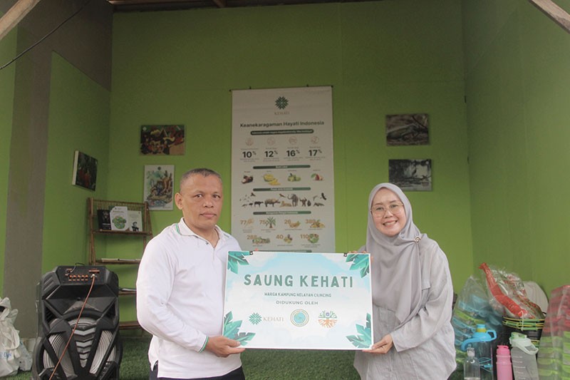 Mahasiswa Peduli Kampung Nelayan, Tanam Pohon dan Renovasi Saung Edukasi - Bagian 3