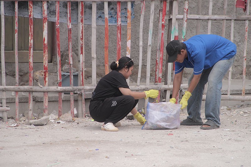 Mahasiswa Peduli Kampung Nelayan, Tanam Pohon dan Renovasi Saung Edukasi - Bagian 4