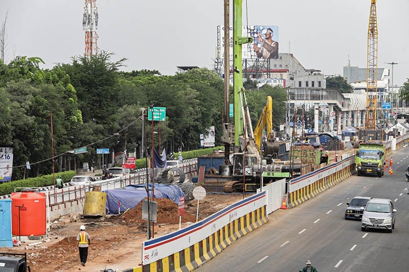 Proyek Jalur LRT Jakarta Velodrome-Manggarai Selesai Tahun 2026 - Bagian 2