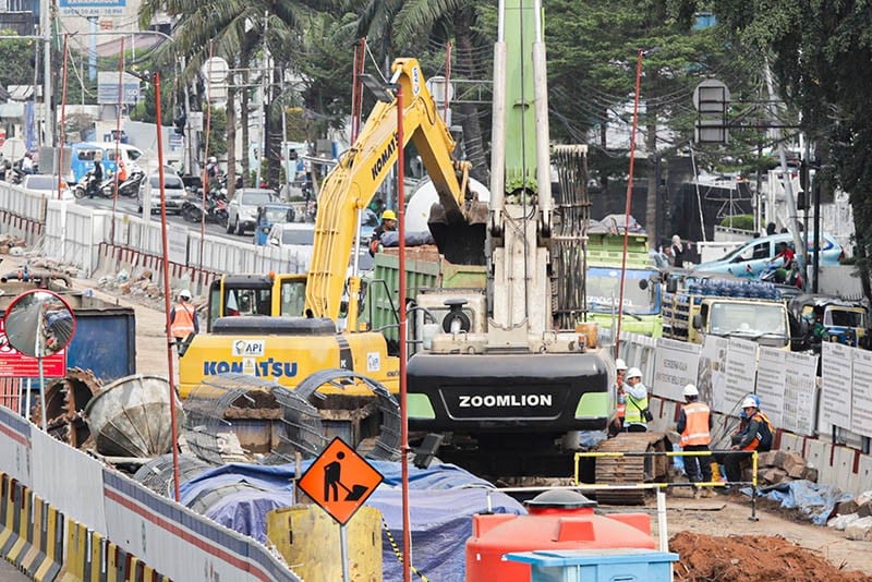 Proyek Jalur LRT Jakarta Velodrome-Manggarai Selesai Tahun 2026 - Bagian 3