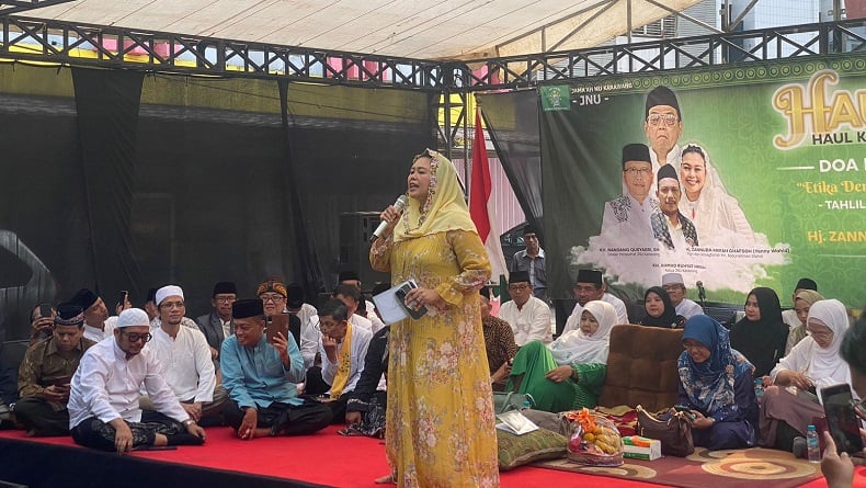 Yenny Wahid Hadir di "Berdoa untuk Bangsa", Yakin Suara Ganjar-Mahfud di Karawang Meningkat