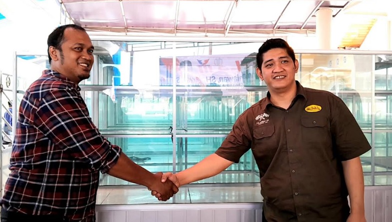 Dapat Etalase dari Anggota Dewan Perindo, Warga Jambi: Untuk Jualan Pempek dan Tekwan