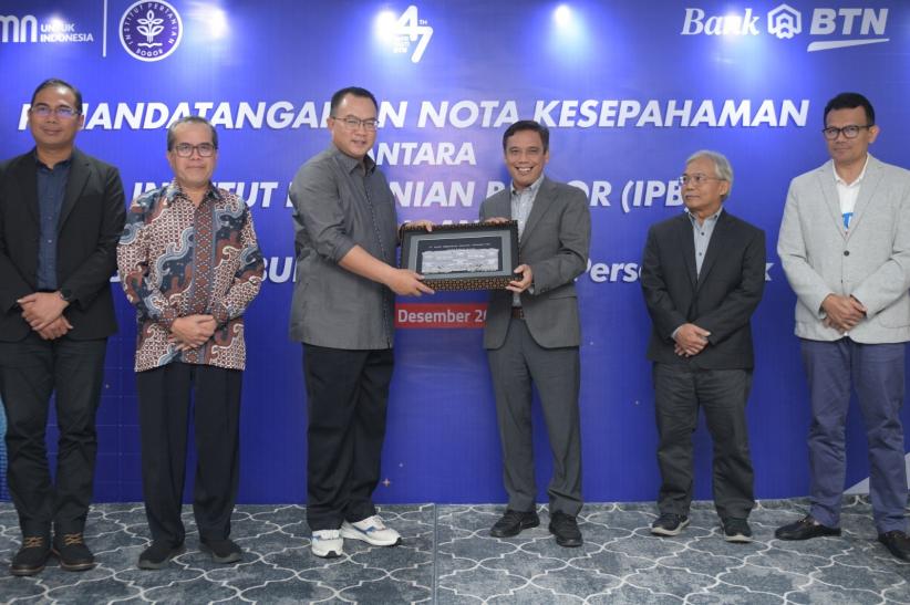 Perkuat Layanan Perbankan, Bank BTN Gandeng IPB    - Bagian 2