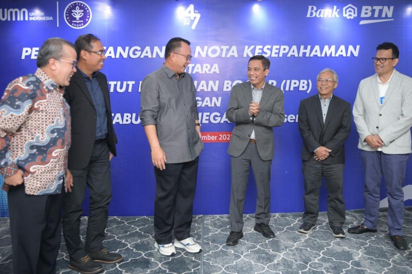 Perkuat Layanan Perbankan, Bank BTN Gandeng IPB    - Bagian 3