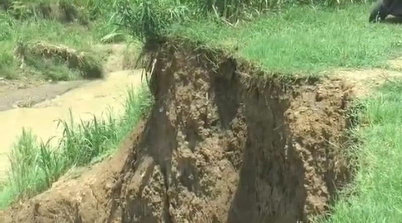  Tanggul Penahan Luapan Sungai Cabean Kembali Longsor, Ribuan Rumah Terancam Banjir