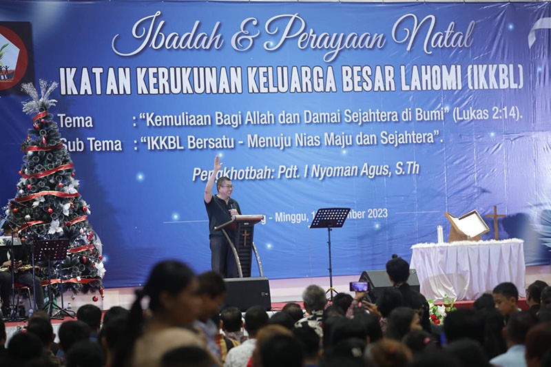 HT Hadiri Ibadah Natal bersama IKKBL di Karawaci - Bagian 1