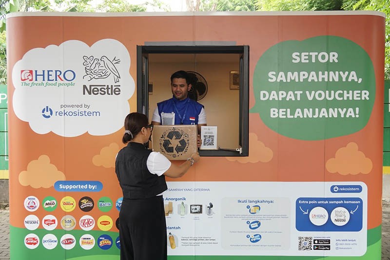 Fasilitas Waste Station Permudah Warga Setor Sampah Anorganik - Bagian 1