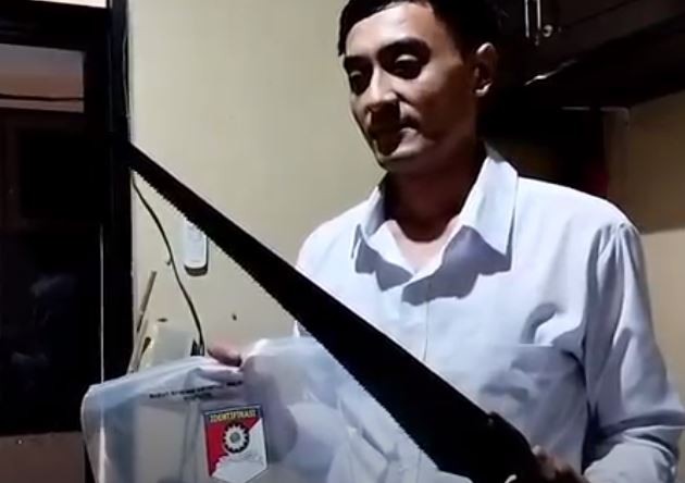Sempat Kabur, Ayah Gergaji Jari Tangan Anak di Kuningan Ditahan 