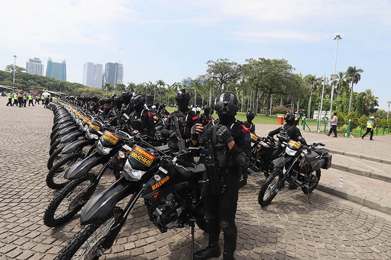 Apel Gelar Pasukan Operasi Lilin 2023, Ratusan Ribu Personel TNI-Polri Siaga - Bagian 2