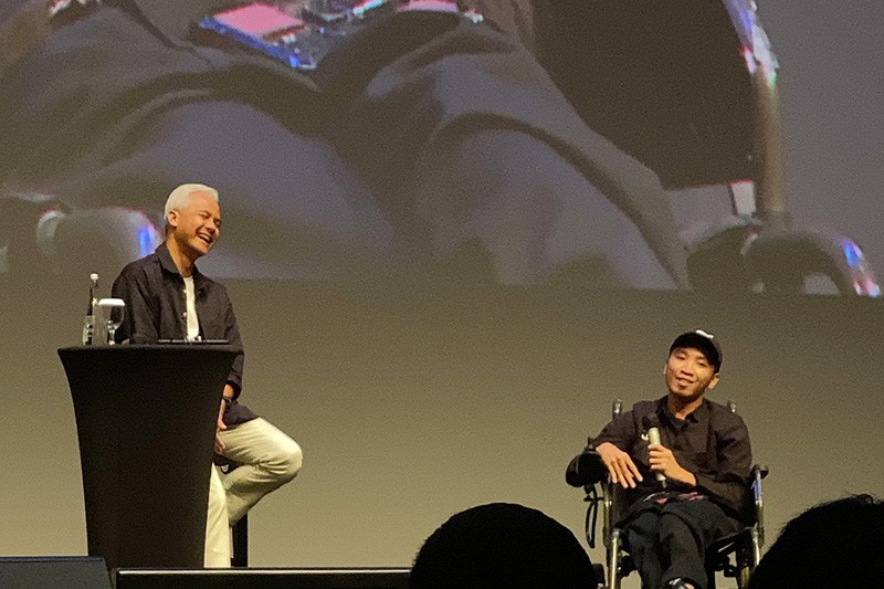 Ekspresi Ganjar Pranowo Diroasting Komika Disabilitas Dani Aditya - Bagian 2