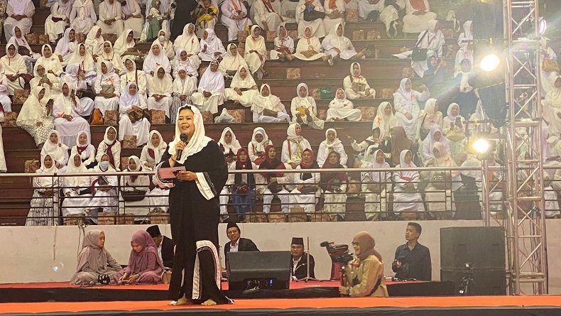 Hadiri Doa Akhir Tahun, Yenny Wahid dan Atikoh Ganjar Paparkan Program Ganjar-Mahfud