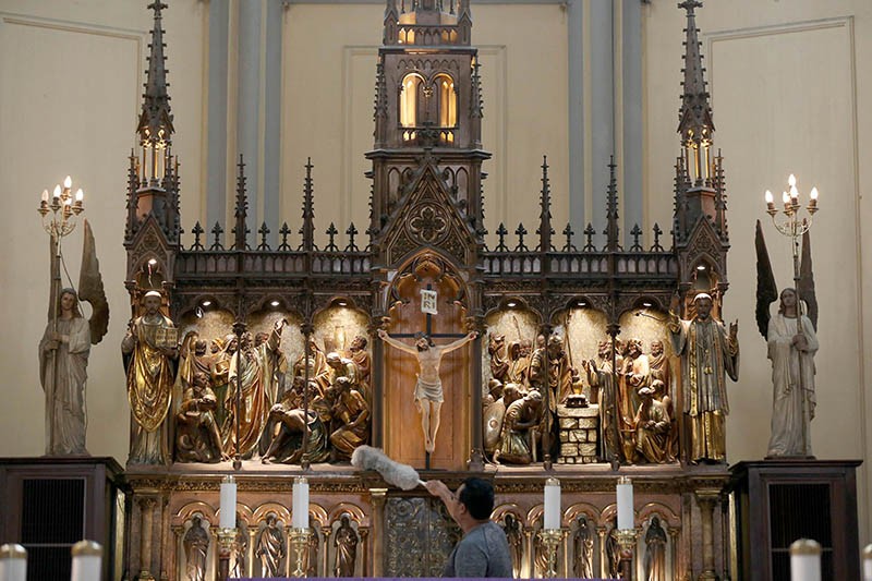 Persiapan Gereja Katedral Jakarta Sambut Natal 2023 - Bagian 2