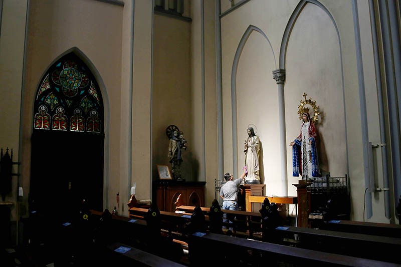 Persiapan Gereja Katedral Jakarta Sambut Natal 2023 - Bagian 1